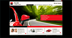 Desktop Screenshot of ald-leasefinanz.de